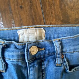 Free People Midwash Blue Skinny Jeans